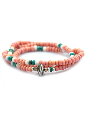 SunKu 39 Antique Beads Mix Necklace & Bracelet SK-090