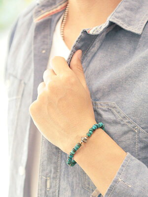 SunKu 39 Turquoise Beads (bt) Bracelet (M beads) SK-071