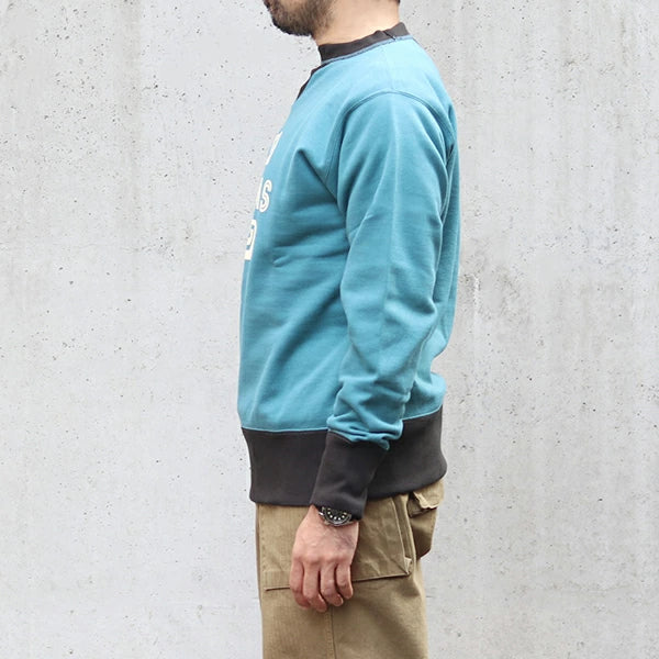 FREEWHEELERS POWER WEAR 1940s STYLE "LIONS" ATHLETIC SWEAT SHIRT