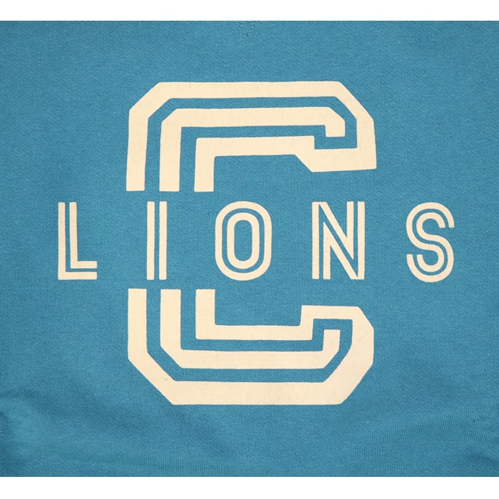 FREEWHEELERS POWER WEAR 1940s STYLE "LIONS" ATHLETIC SWEAT SHIRT