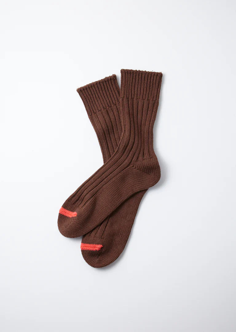 RoToTo CHUNKY RIBBED CREW SOCKS