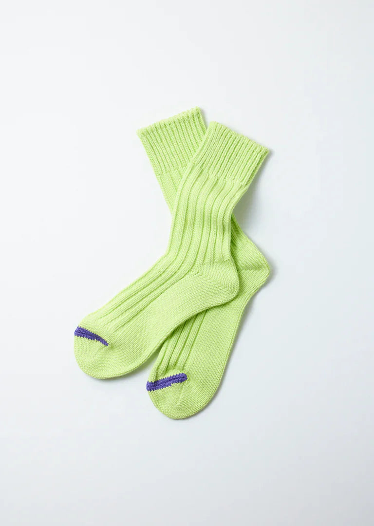 RoToTo CHUNKY RIBBED CREW SOCKS