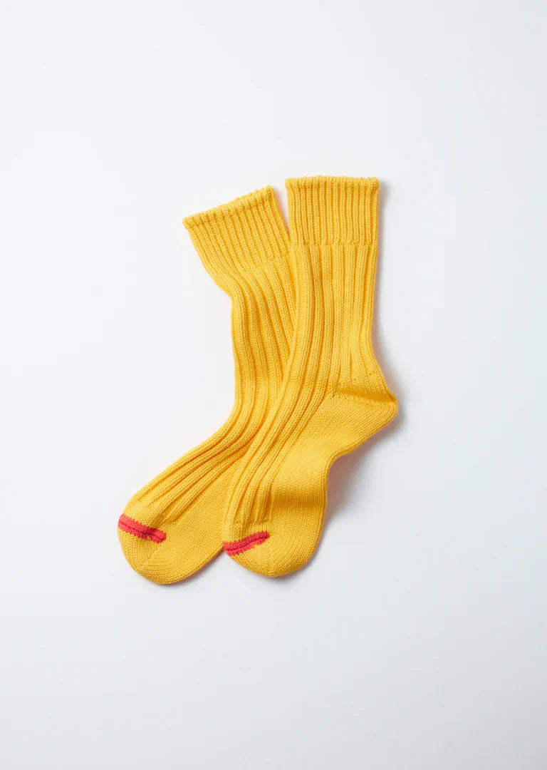 RoToTo CHUNKY RIBBED CREW SOCKS