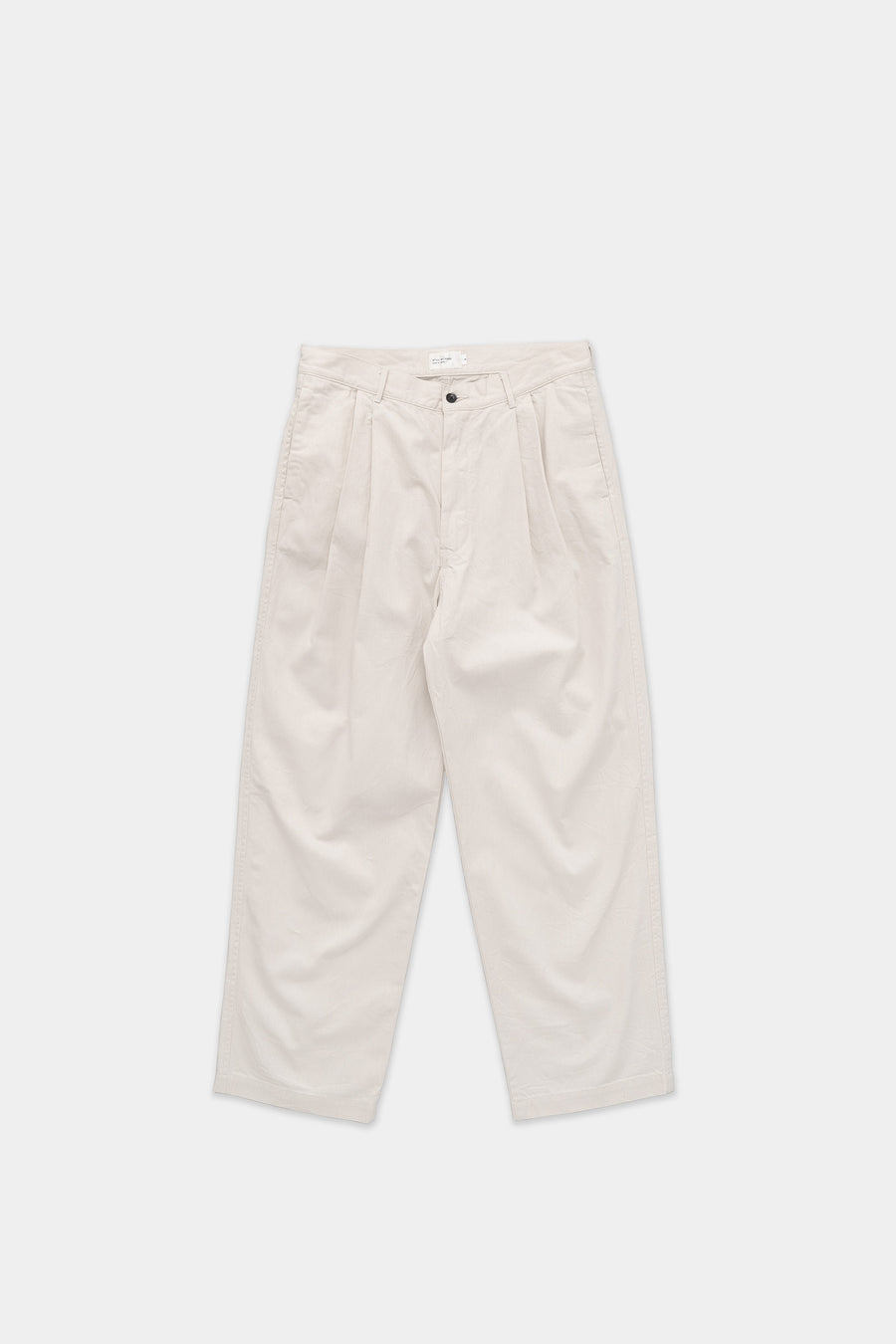 STILL BY HAND 10oz Denim 2 Tuck Pants