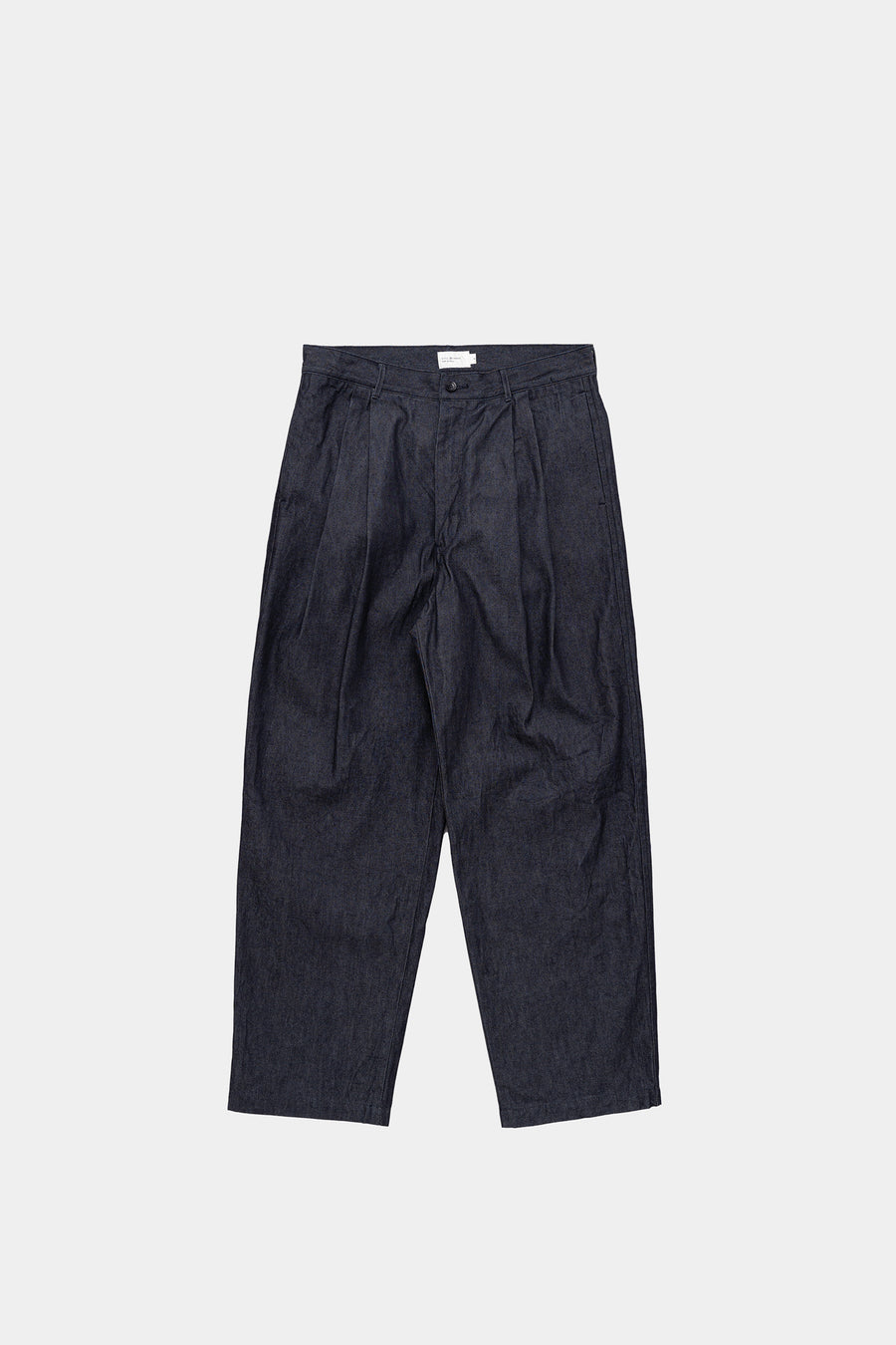 STILL BY HAND 10oz Denim 2 Tuck Pants