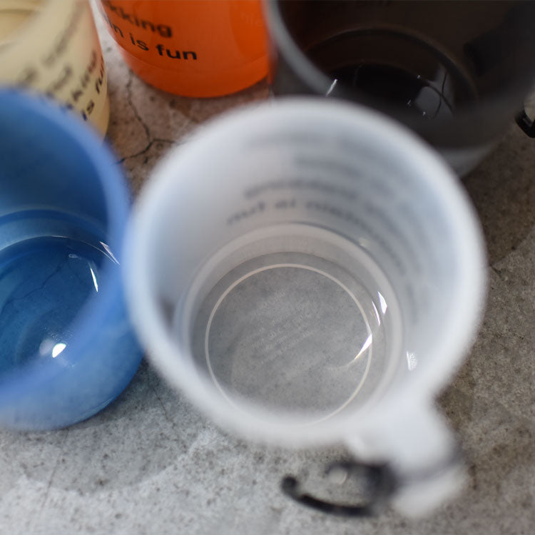 and wander logo PP mug