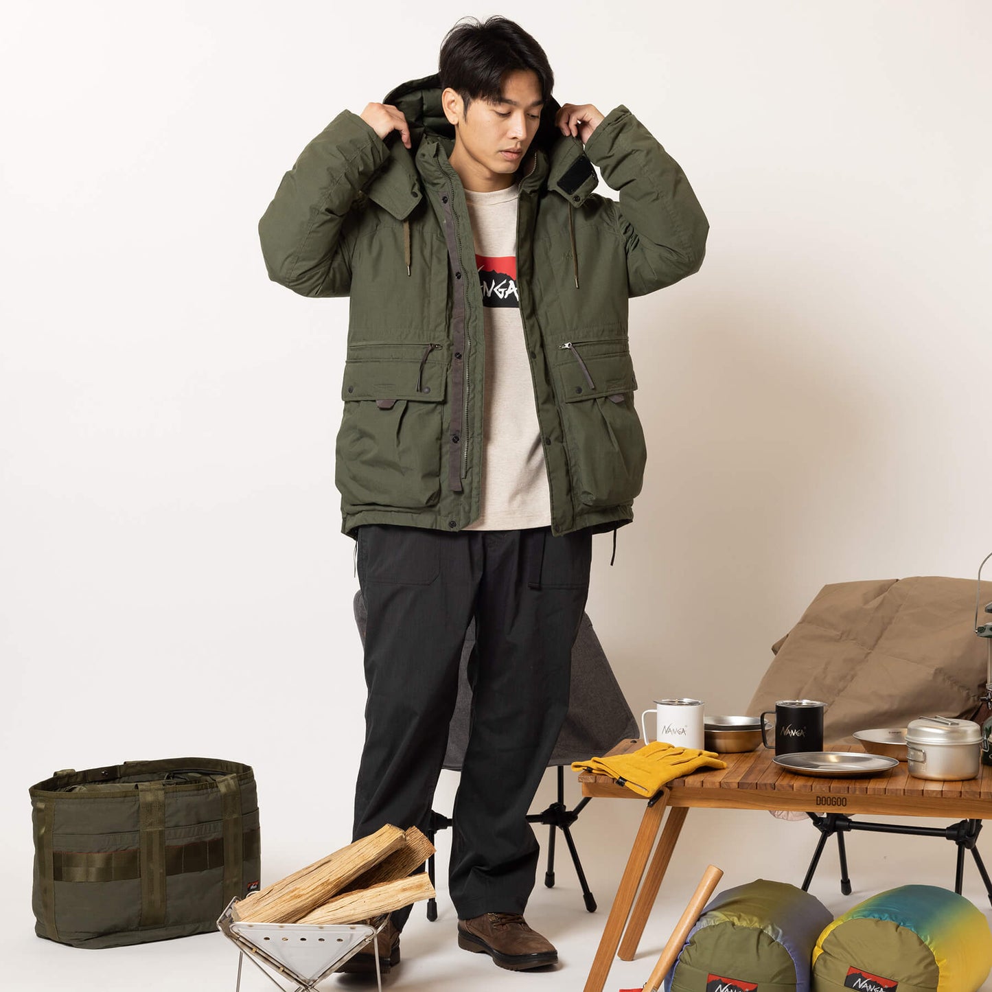 NANGA TAKIBI DOWN JACKET