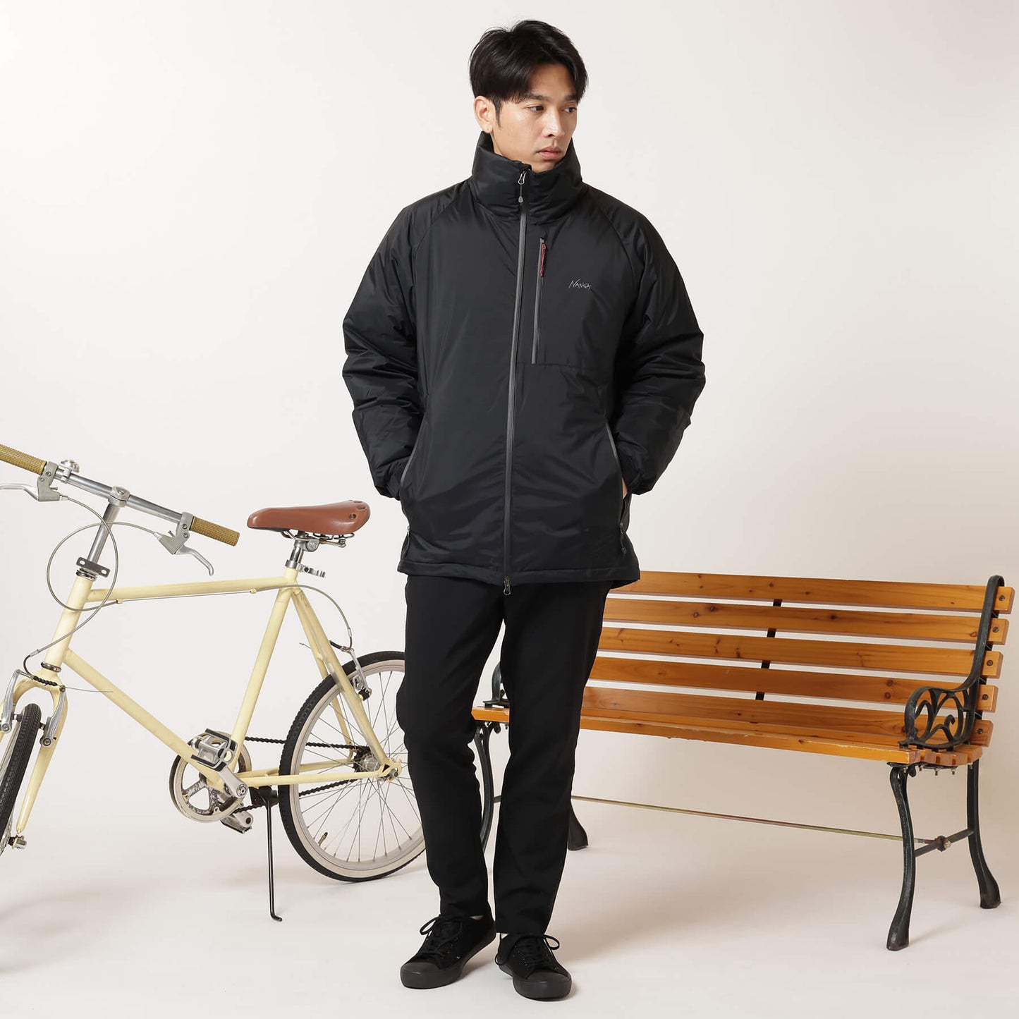 NANGA AURORA STAND COLLAR DOWN JACKET