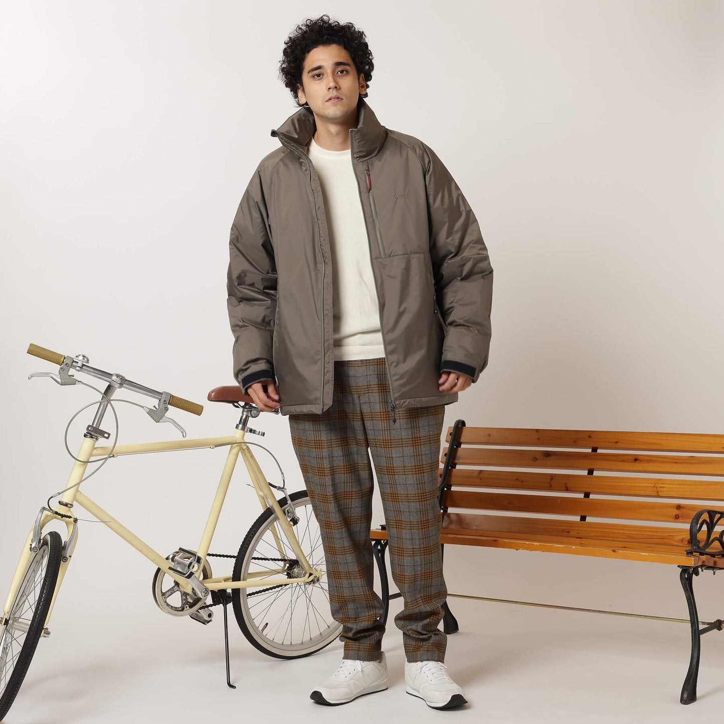 NANGA AURORA STAND COLLAR DOWN JACKET