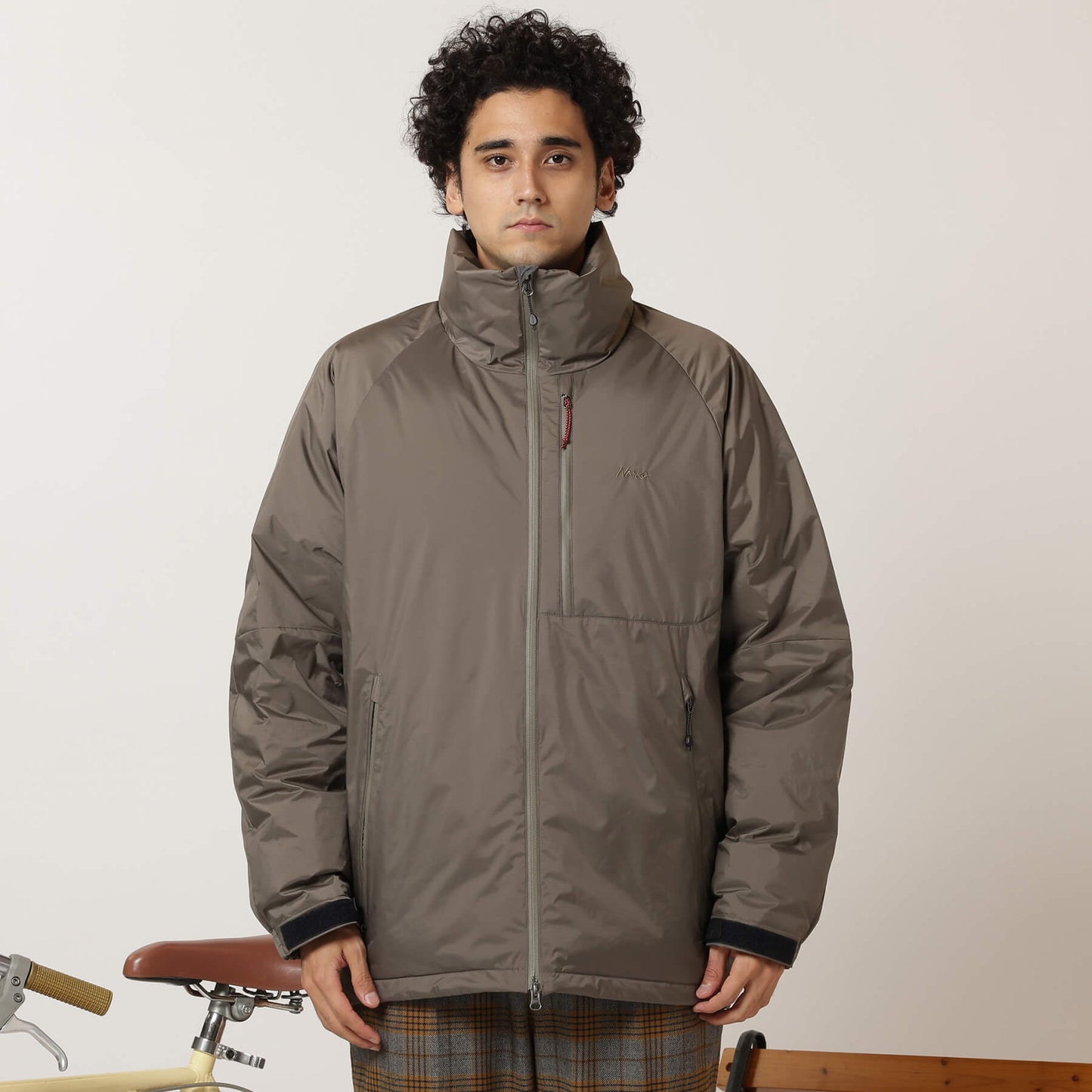 NANGA AURORA STAND COLLAR DOWN JACKET