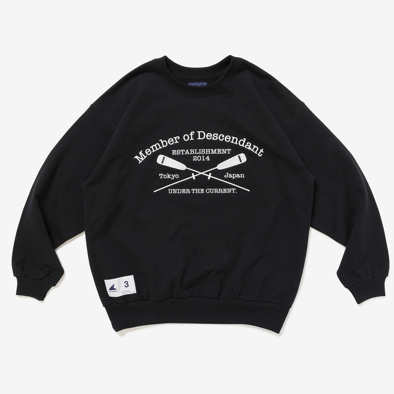 DESCENDANT CROSS PADDLE CREW NECK