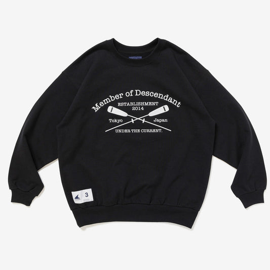DESCENDANT CROSS PADDLE CREW NECK