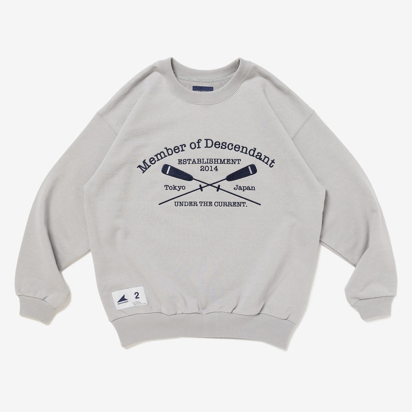 DESCENDANT CROSS PADDLE CREW NECK