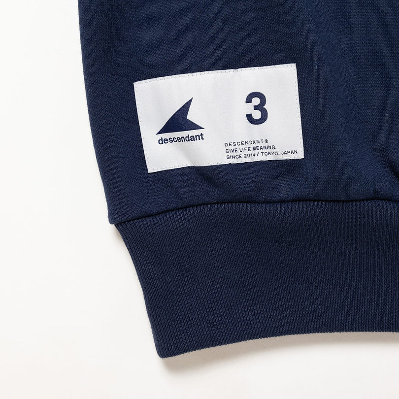 DESCENDANT CROSS PADDLE CREW NECK