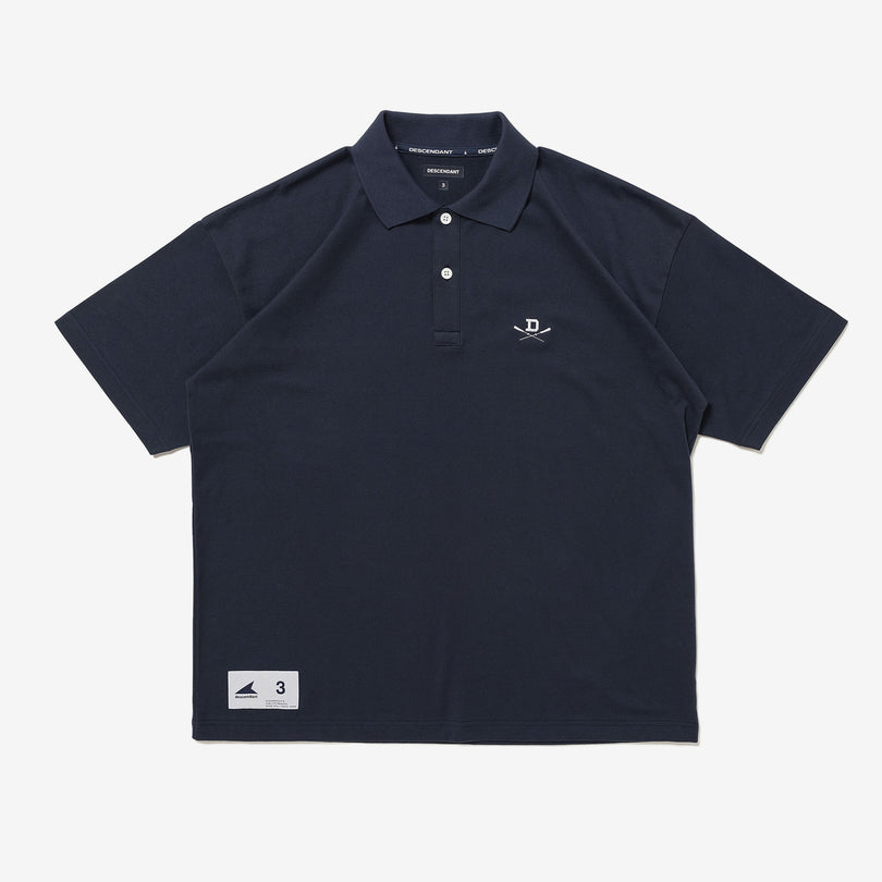 DESCENDANT CROSS PADDLE POLO SS