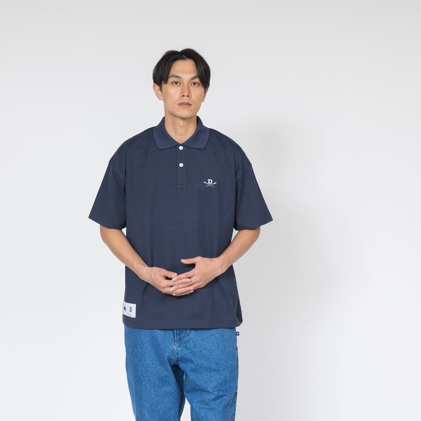 DESCENDANT CROSS PADDLE POLO SS