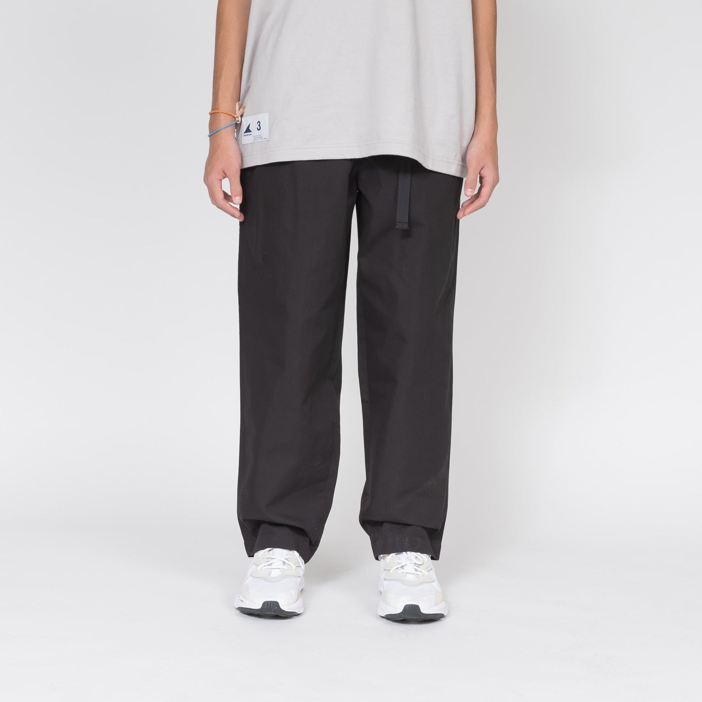 DESCENDANT CLASP OXFORD TROUSERS