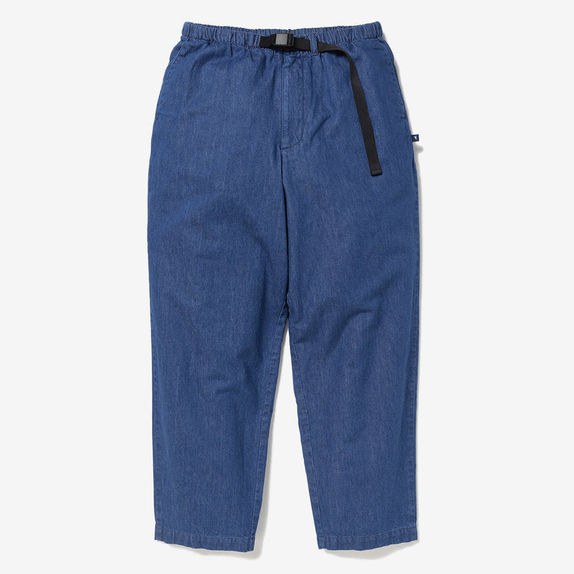DESCENDANT CLASP DENIM TROUSERS