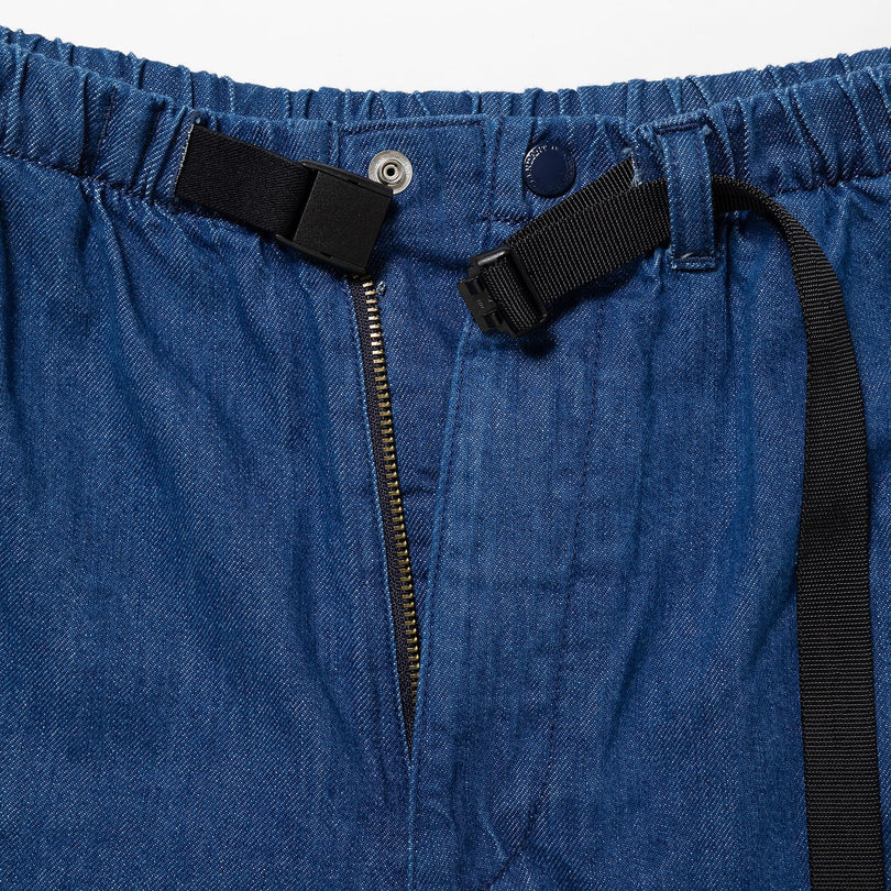 DESCENDANT CLASP DENIM TROUSERS