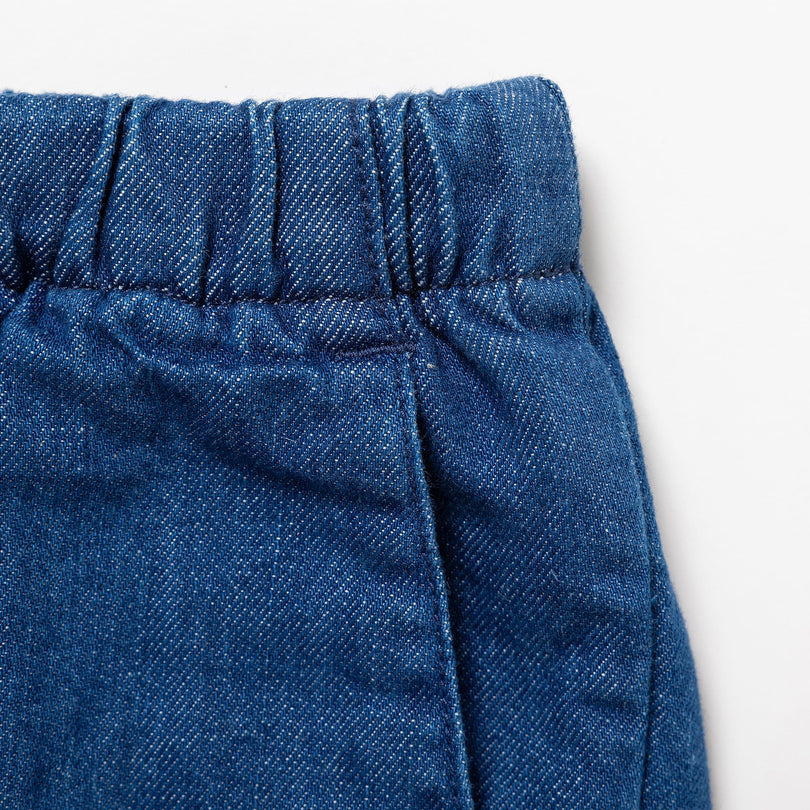 DESCENDANT CLASP DENIM TROUSERS