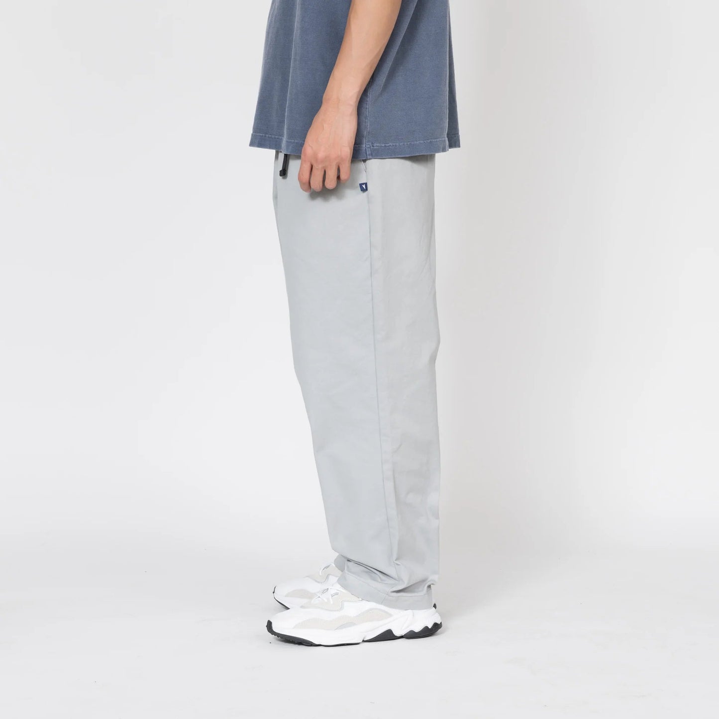 DESCENDANT CLASP TWILL TROUSERS