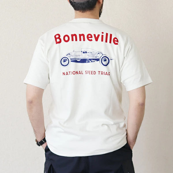 FREEWHEELERS HOT ROD MEMORABILIA "BONNEVILLE 1940-50s" TSHIRT