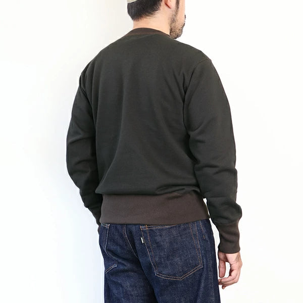 FREEWHEELERS "POCKET SWEAT SHIRT" SET-IN SLEEVE