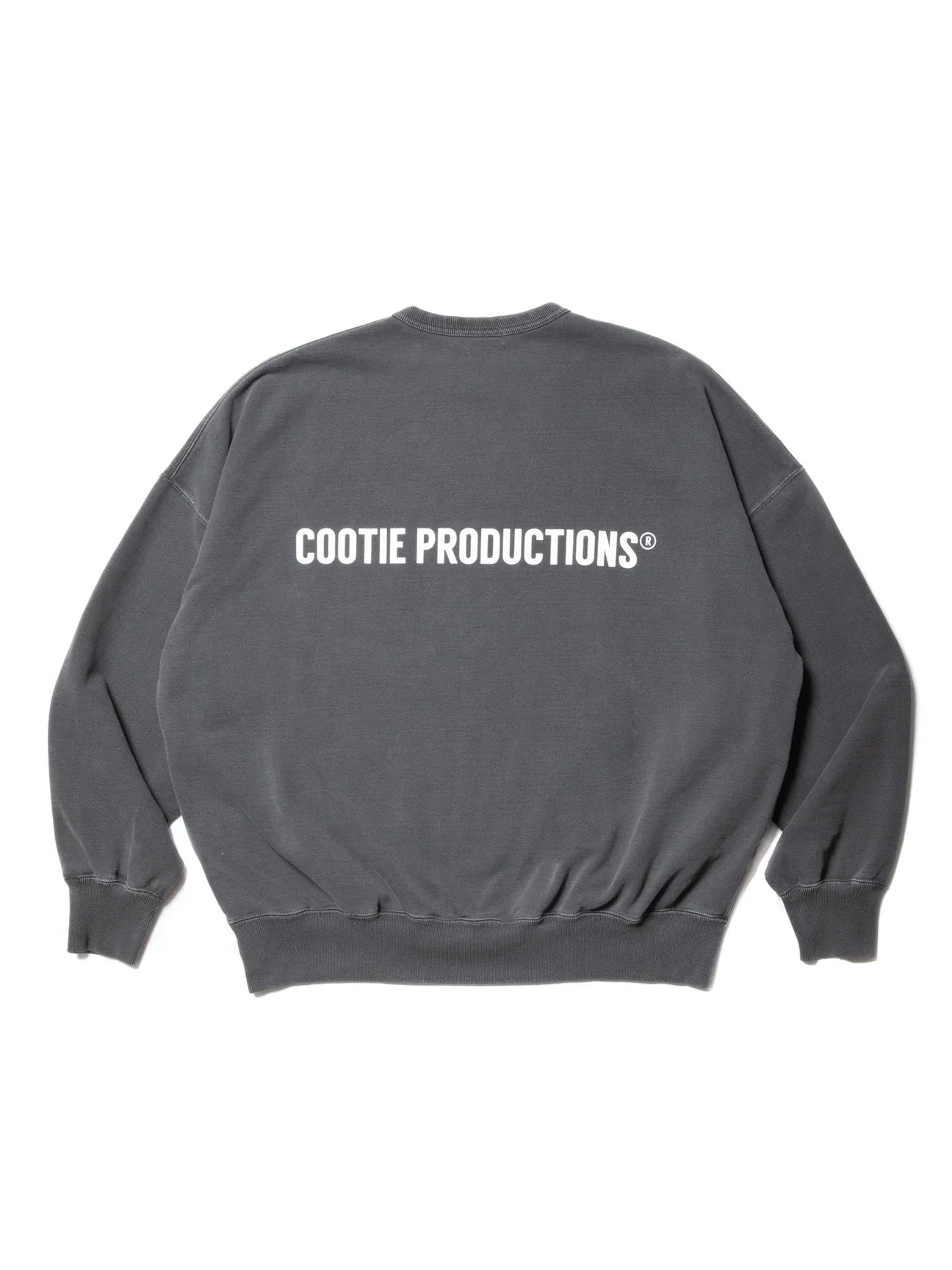 COOTIE PRODUCTIONS PIGMENT DYED OPEN END YARN SWEAT CREW