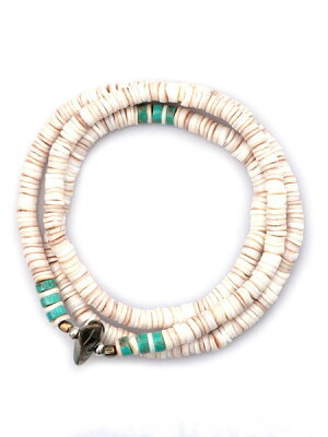 SunKu 39 Heishi Shell Necklace & Bracelet SK-056
