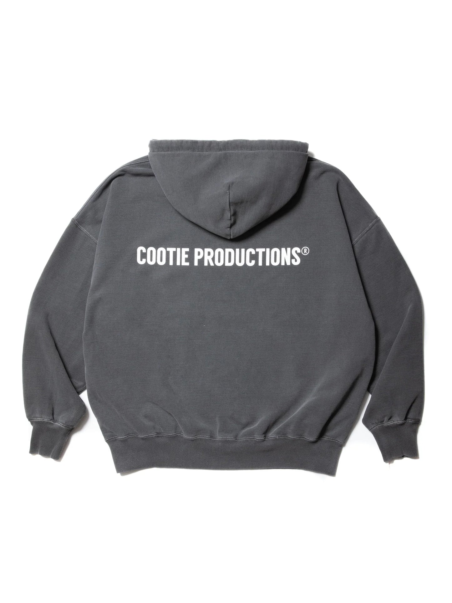 COOTIE PRODUCTIONS PIGMENT DYED OPEN END YARN SWEAT HOODIE