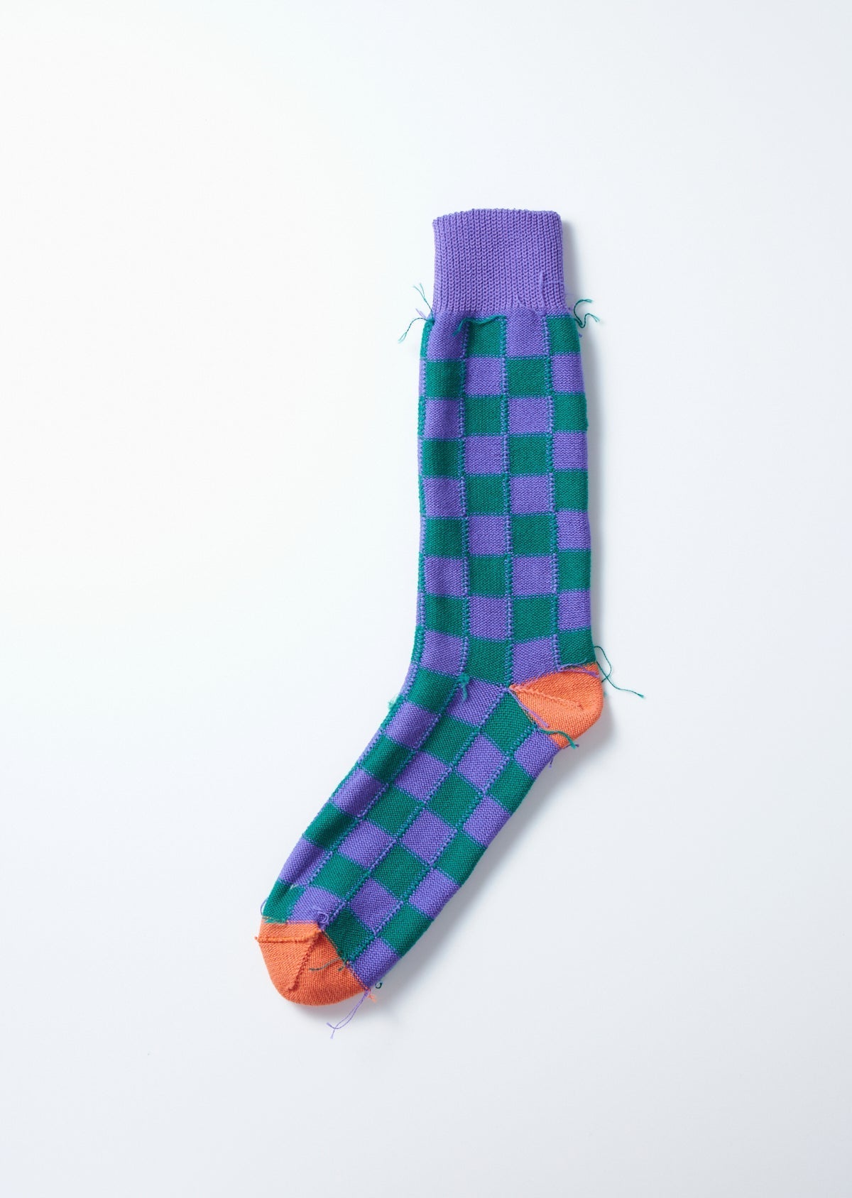 RoToTo CHECKERBOAD CREW SOCKS