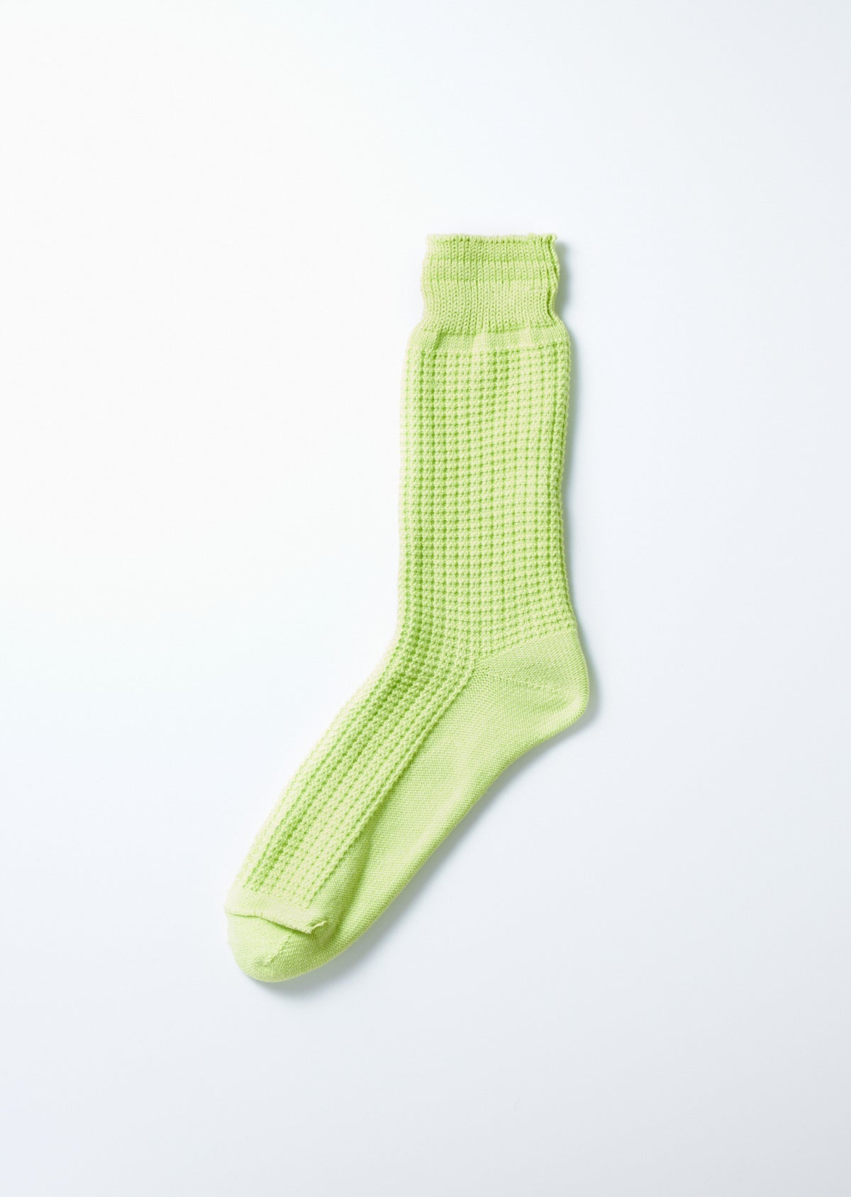 RoToTo COTTON WAFFLE CREW SOCK