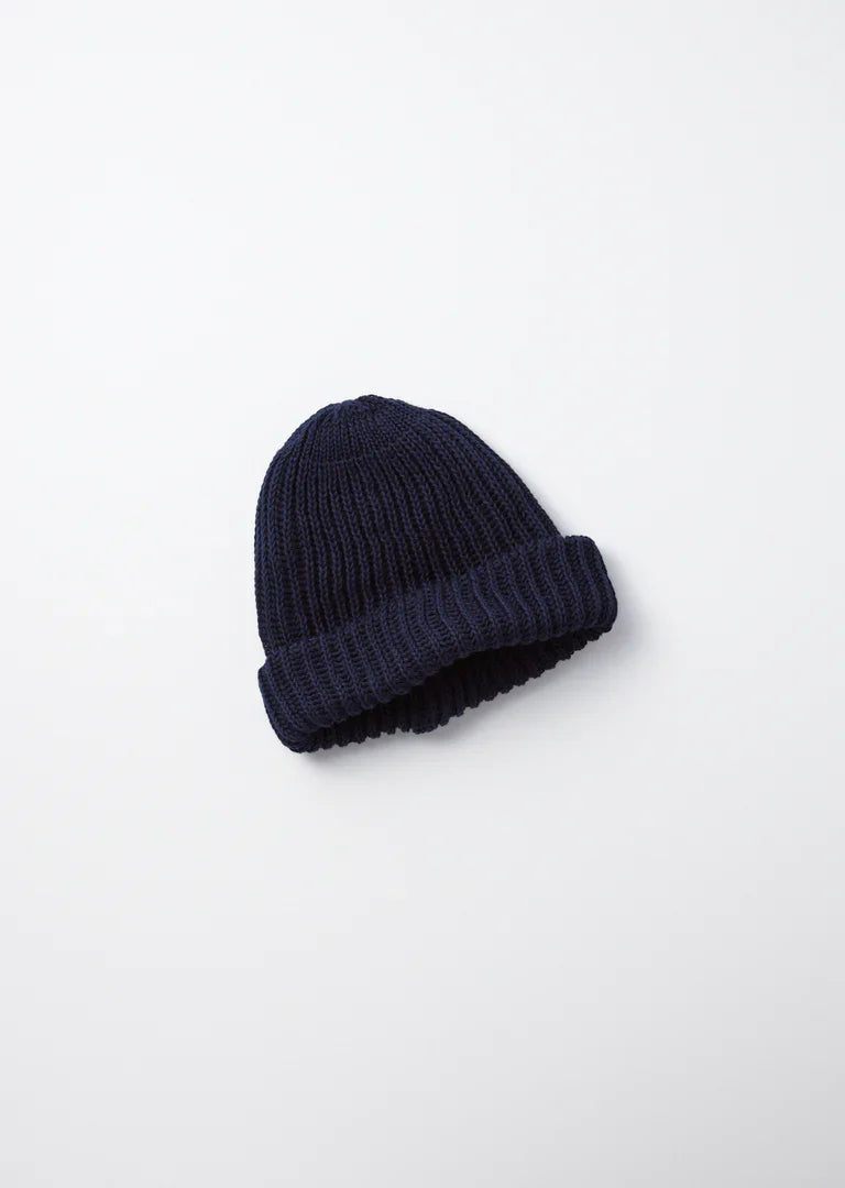 RoToTo CHUNKY COTTON SHORT BEANIE