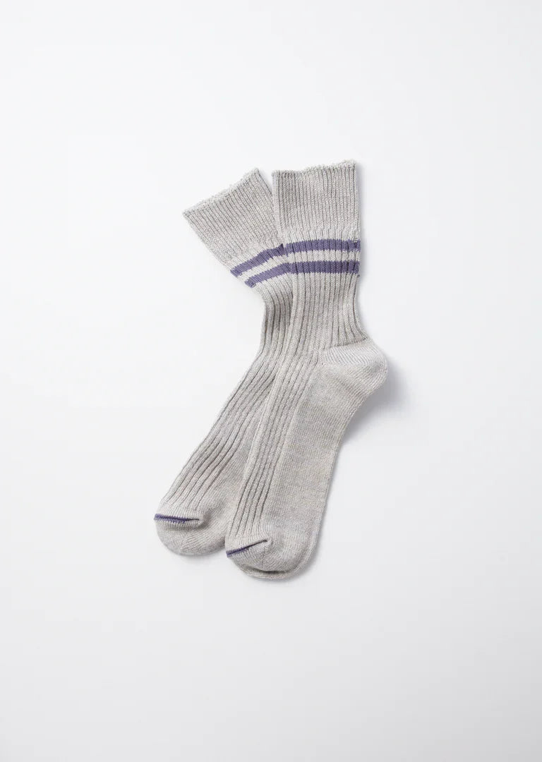 RoToTo HEMP ORGANIC COTTON STRIPE SOCKS
