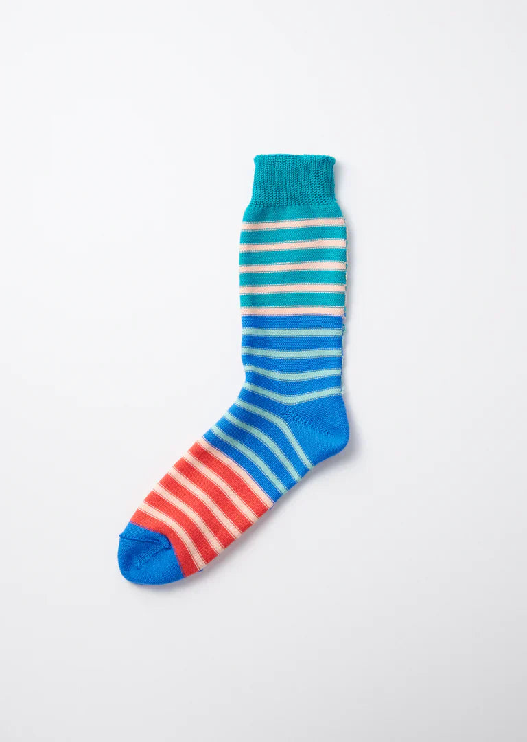 RoToTo MULTI MARINE STRIPE SOCKS