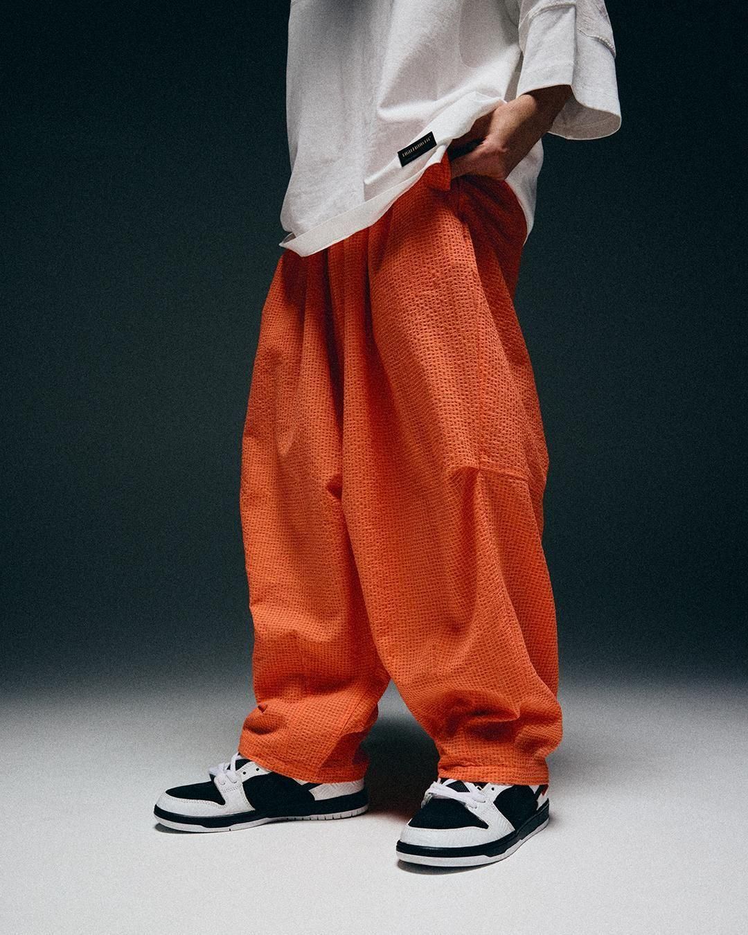 TIGHTBOOTH SEERSUCKER BALLOON PANTS