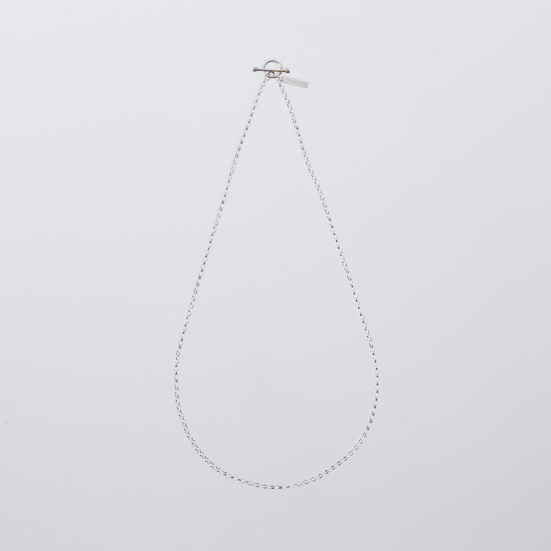 XOLO JEWELRY Flat Link Necklace -Double-