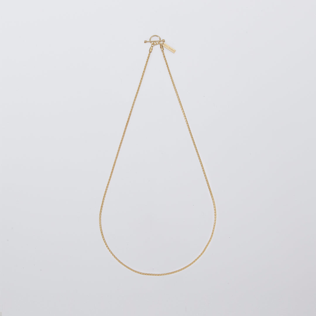 XOLO JEWELRY Flat Link Necklace -Double-