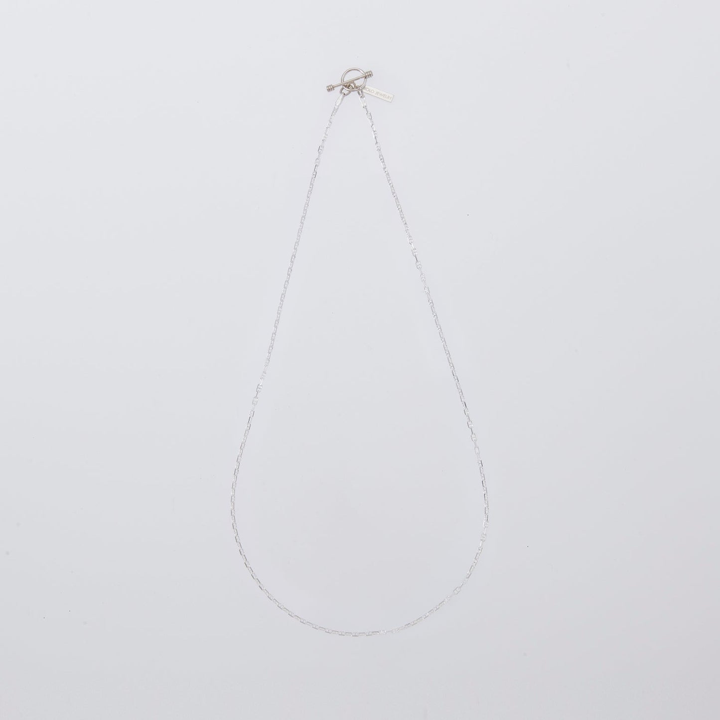 XOLO JEWELRY Tiny Solid Anchor Link Necklace