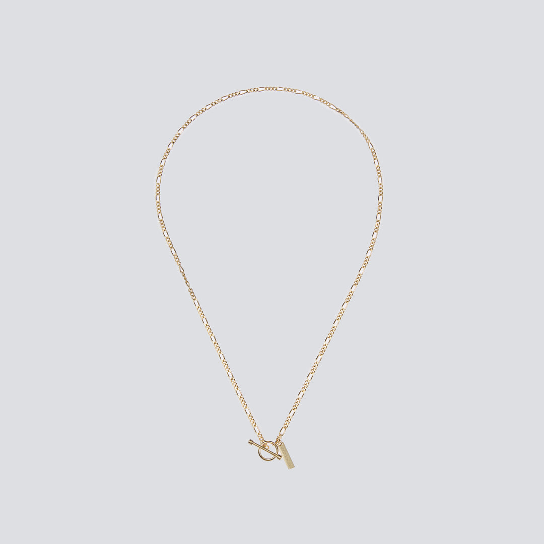 XOLO JEWELRY Figaro Link Necklace -2mm-