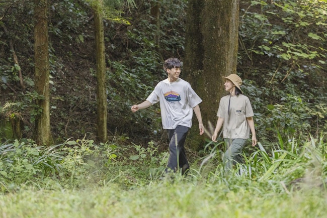 L.L.Bean JAPAN EDITION Canton Mountain Lake Graphic Tee