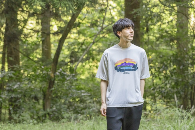 L.L.Bean JAPAN EDITION Canton Mountain Lake Graphic Tee