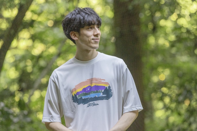 L.L.Bean JAPAN EDITION Canton Mountain Lake Graphic Tee