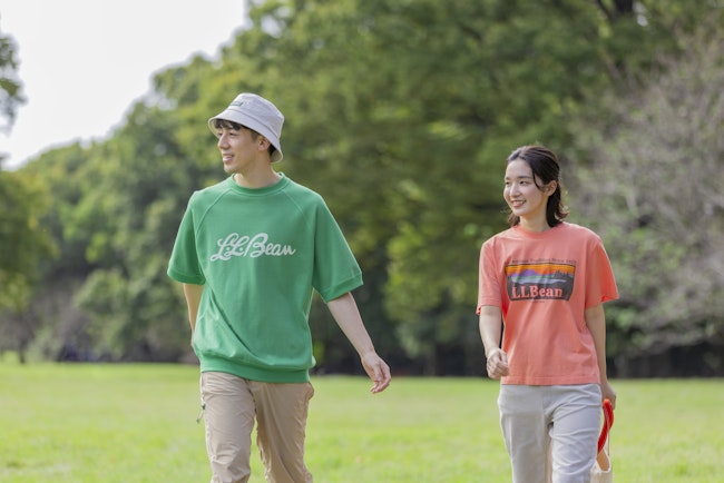 L.L.Bean JAPAN EDITION Portage Short-Sleeve Sweatshirt