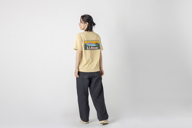 L.L.Bean JAPAN EDITION Women's Bean's Back Katahdin Tee
