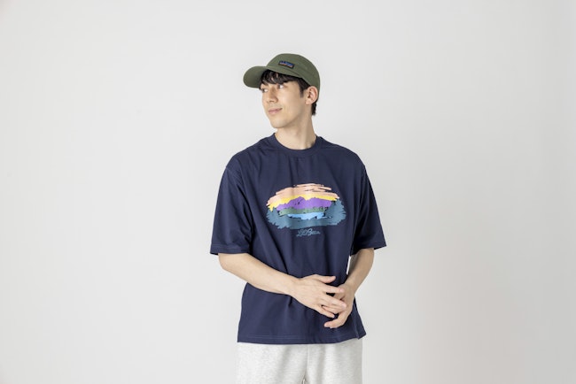 L.L.Bean JAPAN EDITION Canton Mountain Lake Graphic Tee