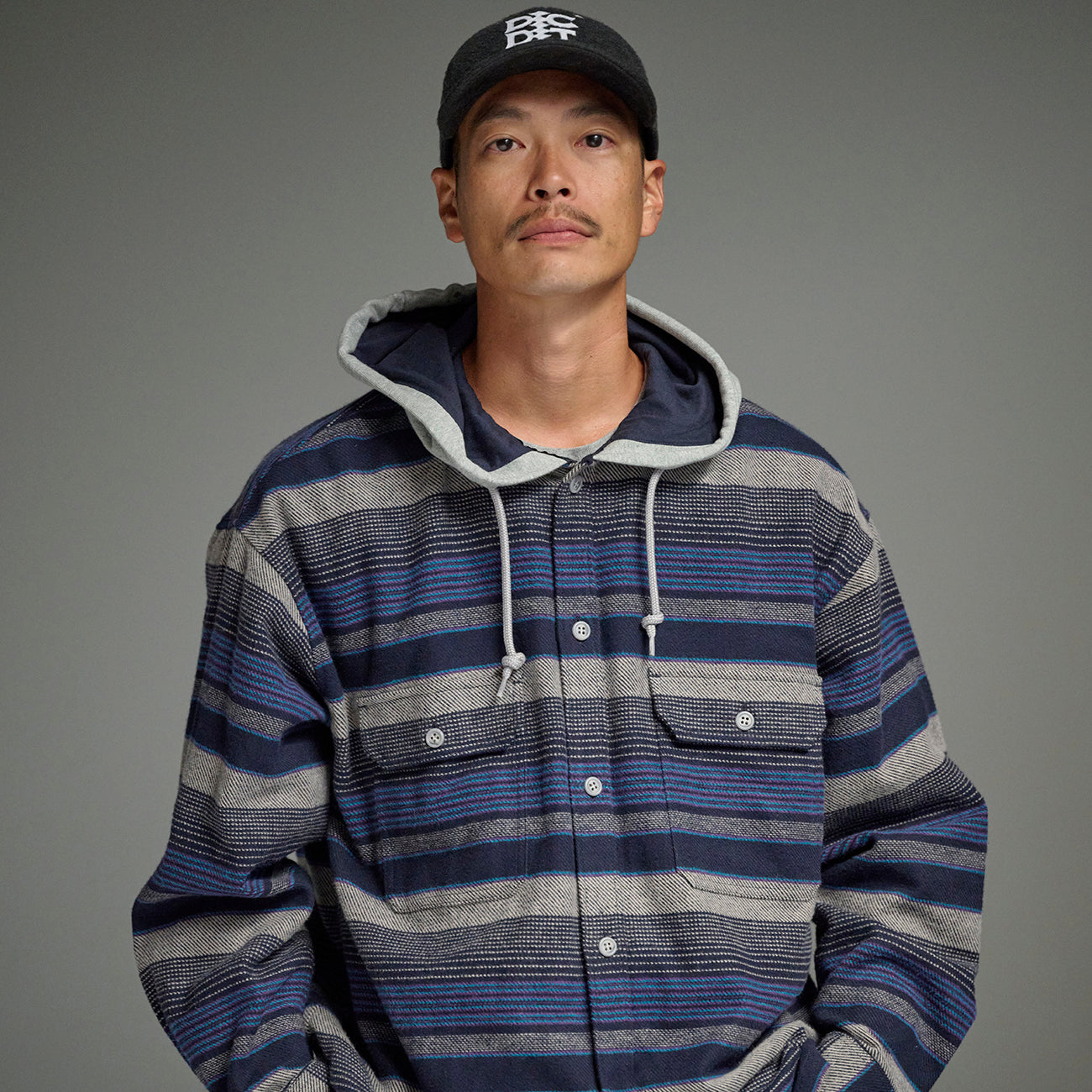 DESCENDANT SPICOLI HOODED LS SHIRT