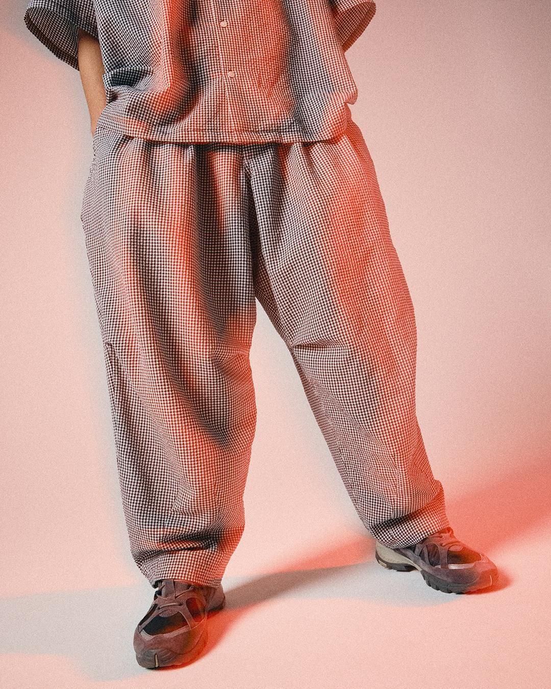 TIGHTBOOTH SEERSUCKER BALLOON PANTS