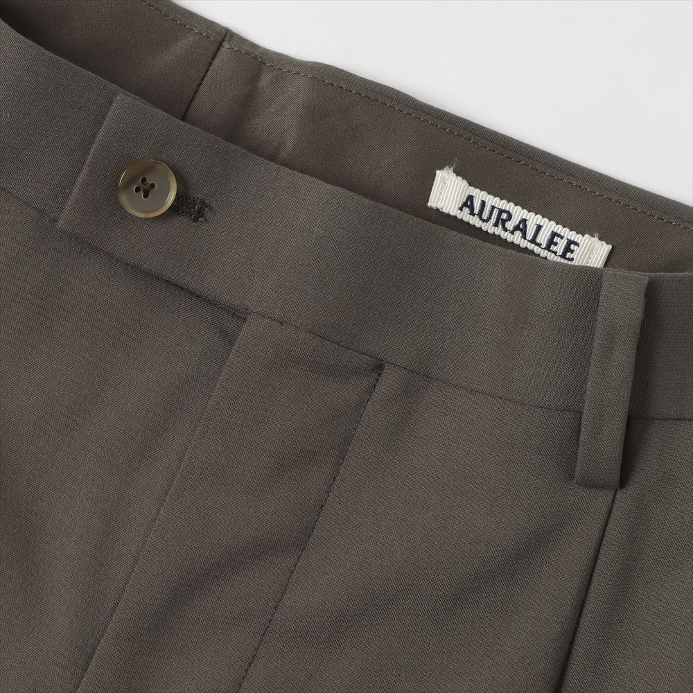 AURALEE SUPER FINE TROPICAL WOOL SLACKS