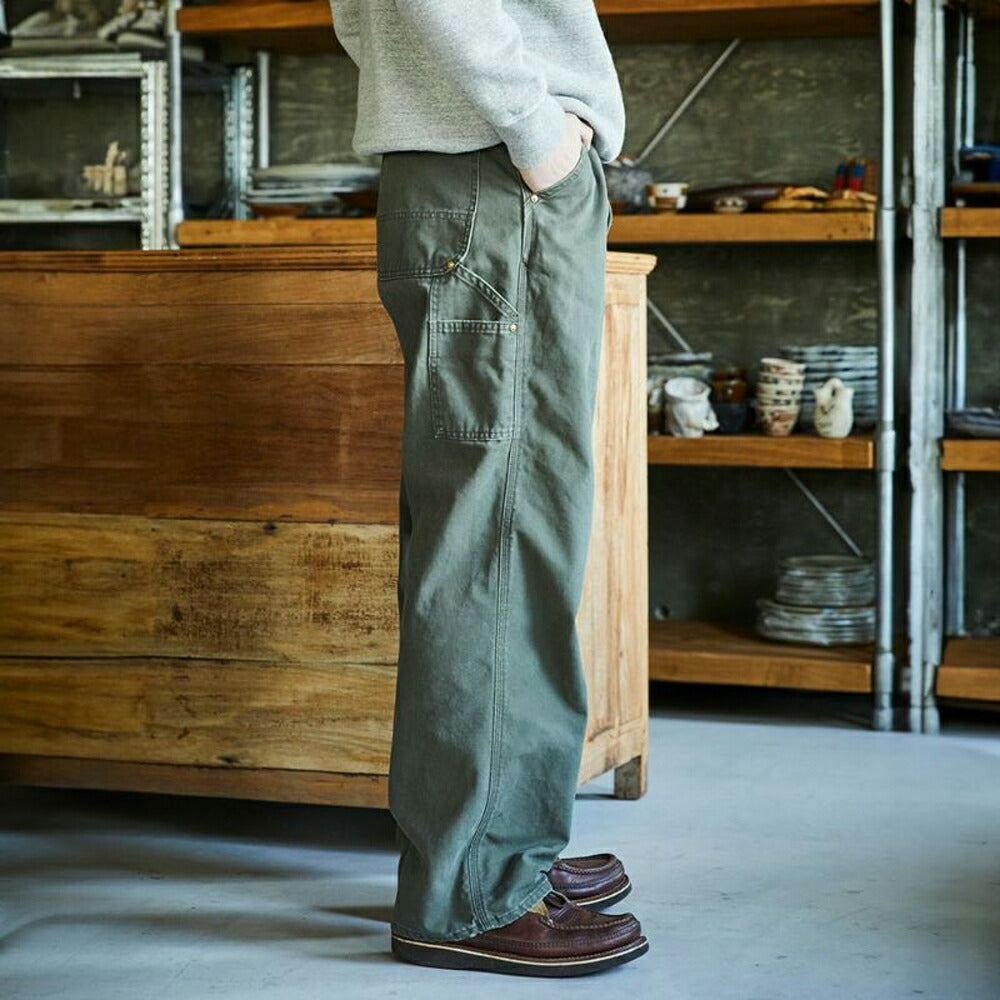 orSlow DAD'S FIT PAINTER PANTS Army Green